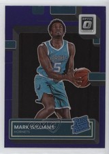 2022-23 Panini Donruss Optic Rated Rookie Purple Prizm Mark Williams #245 1n5
