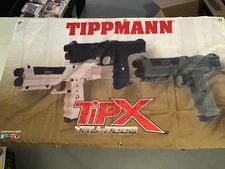 Paintball Tippman TPX Banner Paintball Marker Poster. Never Hung Out of Box
