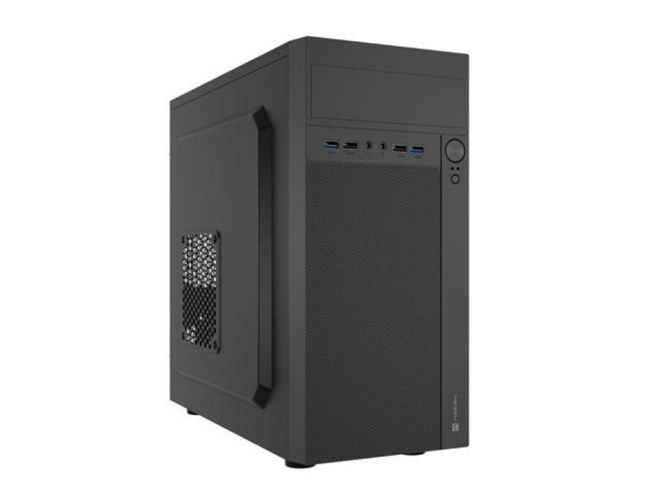 Genesis Obudowa Helix 2x USB 2.0, 2x USB 3.0 (mATX, Mini-ITX), PC Gehäuse, Schwarz - Bild 2