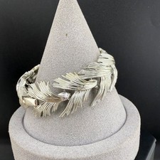 Vintage Lisner Bracelet Silver Tone 7 