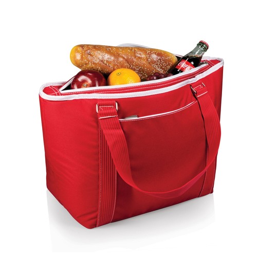 Topanga Tote Cooler Bag - Soft Cooler Bag - Picnic Cooler, (Red) - Picture 2 of 9