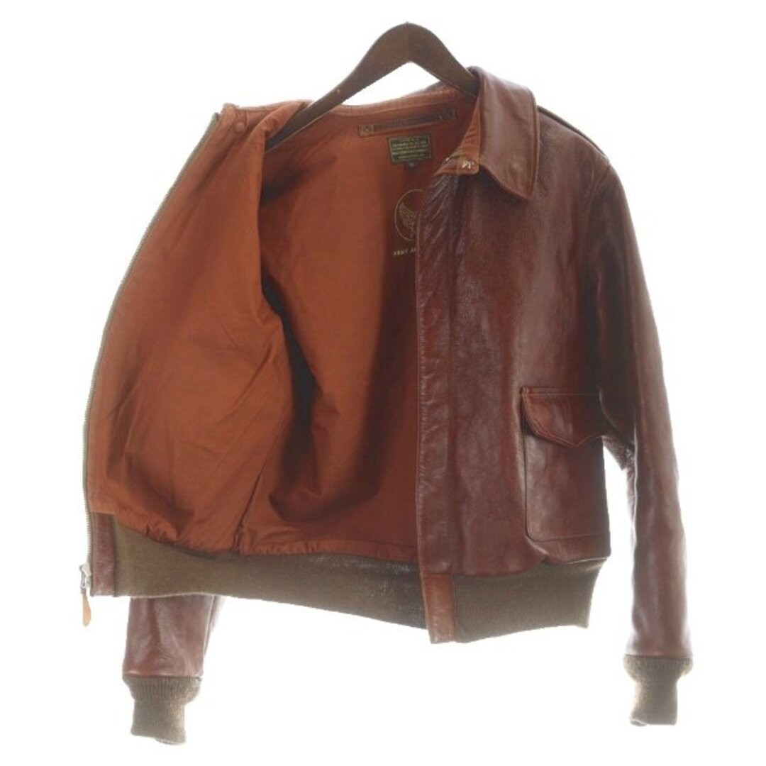 Buzz Rixons RICKSON'S A-2 Flight Jacket Leather B… - image 5