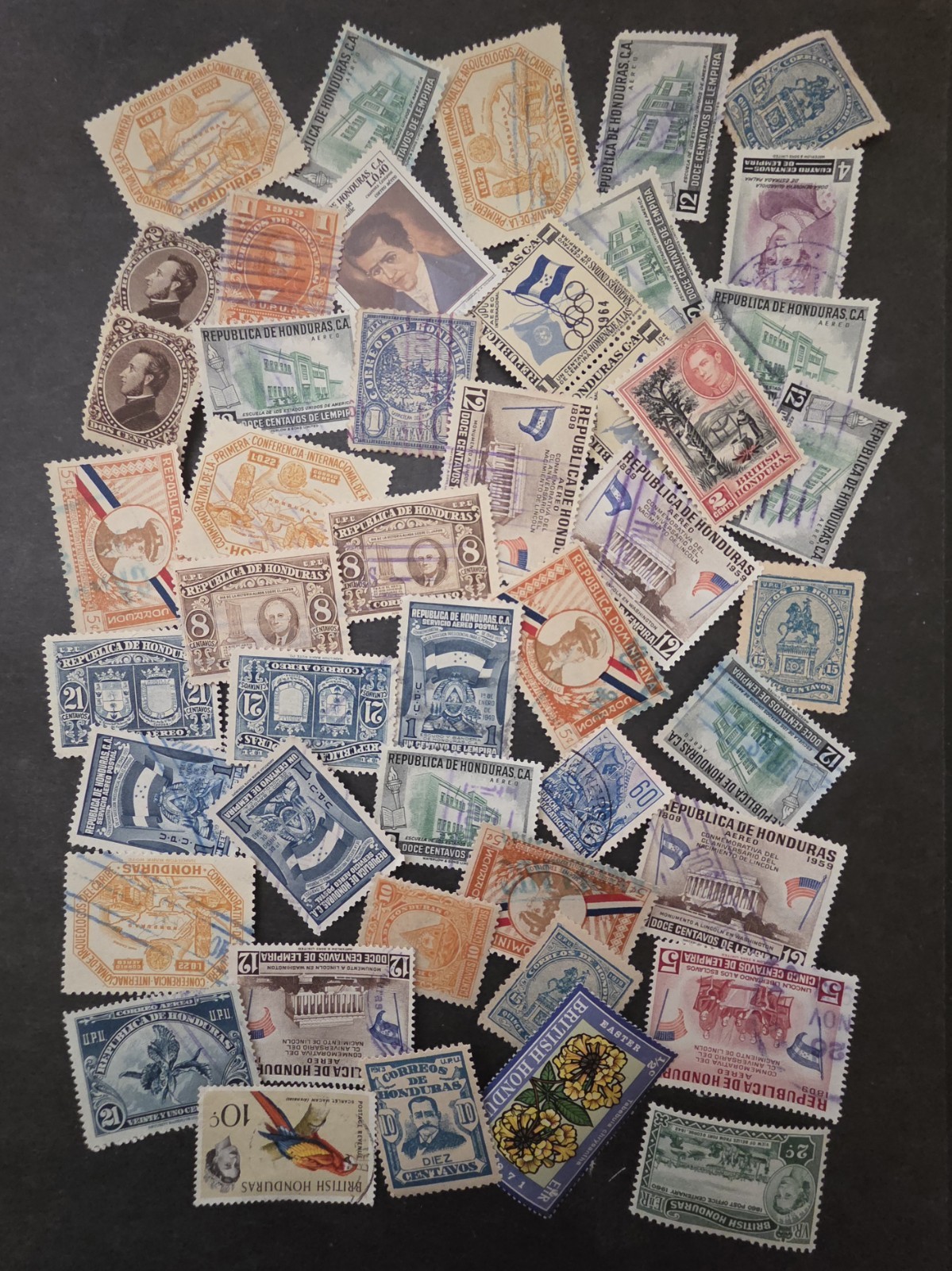 HONDURAS Stamp Lot Used T20506