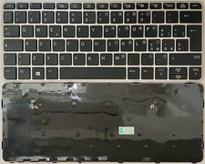 Tastiera Italiana compatibile con HP Elitebook 725 828 820 G3 Frame Silver