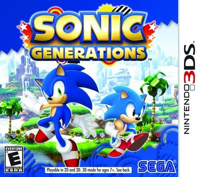 Sonic Generations - Nintendo 3DS 3rd ed.