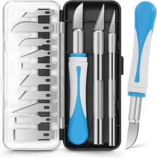 16 PCS Exacto Knife Set Precision Craft Knife 13 SK5 Blades DIY Hobby Tool NEW