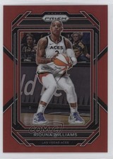 2023 Panini Prizm WNBA Red Prizm 73/199 Riquna Williams #128 f9s