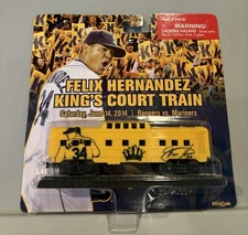 New Felix Hernandez 2014 King's Court Train Car Collectible Seattle Mariners