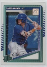 2025 Panini Donruss Clearly Rated Prospects Carson Benge #158 0hk3