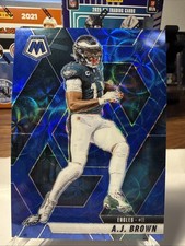 2025 Mosaic Blue Scope AJ Brown #78 Philadelphia Eagles