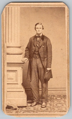 #ad #ad Antique CDV Circa 1860s Baldwin amp; Prior Handsome Bearded Man Kalamazoo Michigan $12.99