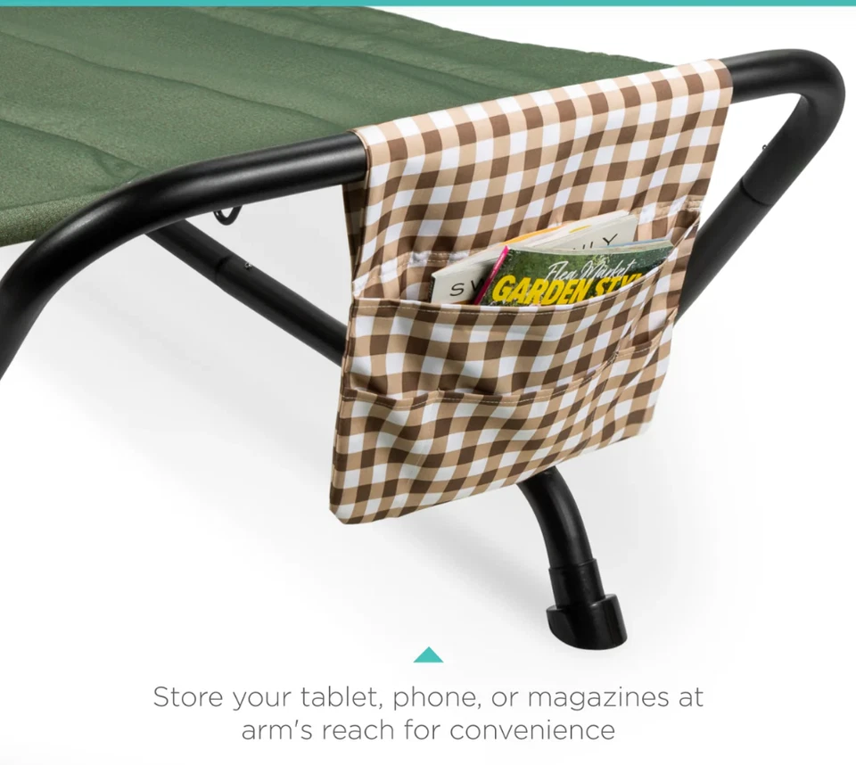 NUEVA Hamaca Exterior con Soporte Acogedora Hamaca Exterior para Patio, Patio Trasero, Jardín Foto 4 de 4