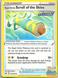 Rapid Strike Scroll of the Skies 151/198 Chilling Reign Uncommon