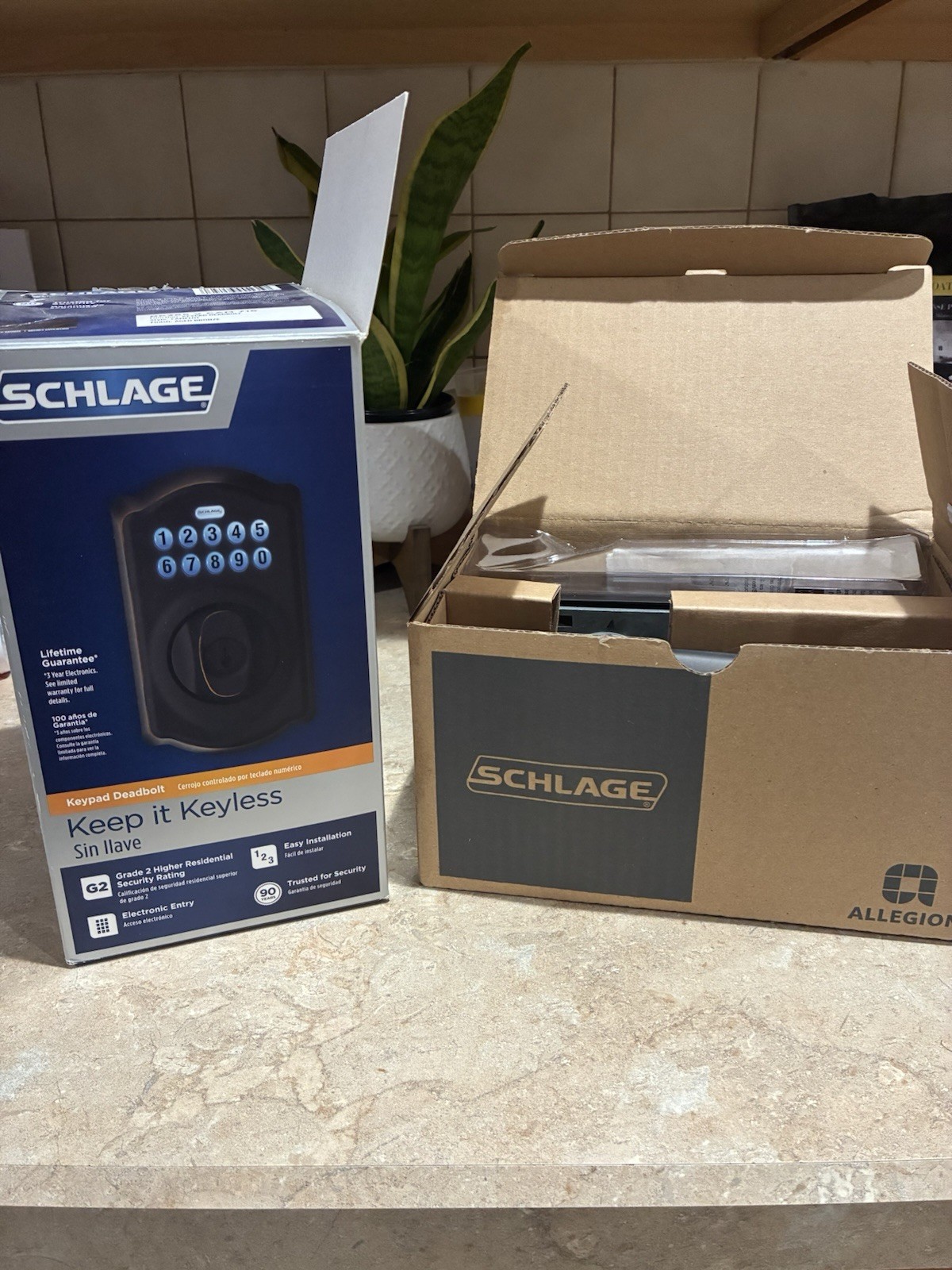 Schlage Keyless Touchscreen Deadbolt