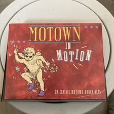 Motown In Motion Compilation Album 2 Cassette Tapes 28 Classic Dance Hits CE2410