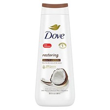 Dove Restoring Body Wash Coconut Butter and Cocoa Butter 22 Ounce Gentle Clea...