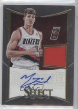 2012-13 Panini Select 168/199 Meyers Leonard #279 Auto s6i