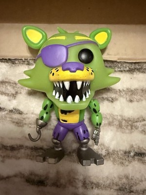 Funko Pop Games Vinyl: Five Nights At Freddys Foxy Green Pirate Black Light