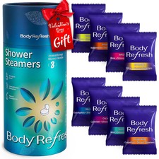 Shower Steamers Aromatherapy 8 Pack - Birthday Gifts for Men, Valentines Day Gif