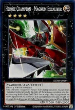 Heroic Champion - Magnum Excalibur DUAD-EN044 Duelist's Advance 1st Edition
