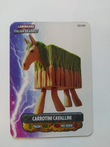 LAMINCARD ITALIAN BRAINROT MULTIVERSE - VENDITA CARTE SINGOLE - Photo 106/165