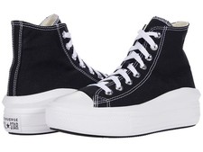 Converse Chuck Taylor All Star Move Hi Platform Sneakers Womens 9.5 Black Shoes