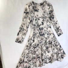 Annadale Cottagecore Floral Tiered Fairy Hem Midi Dress Womens XS Fits S