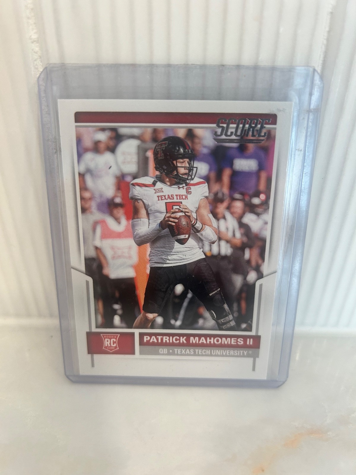 2017 Score - Rookies Patrick Mahomes II #403 Scorecard (RC)