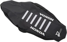 Dcor Factory Reinforced Seat Cover - Black Sides/Black Top with Gray 30-10-477