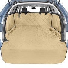 Veckle SUV Cargo Liner for Dogs with Side Flaps, Large 54" x 93" Water Resi...