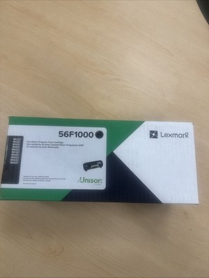 Lexmark 56F1000 Unison Genuine 6,000 Page-Yield High-Yield Toner - Black