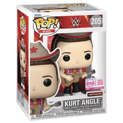 Funko Pop WWE Kurt Angle #205 1200 Pieces Presale Exclusive Confirmed Order