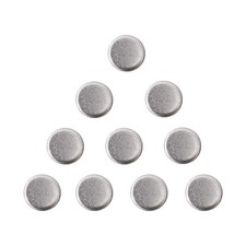 Eoiips 1/4" 304 Stainless Steel Disc 19 Gauge Round Circle Plate Craft 255pc