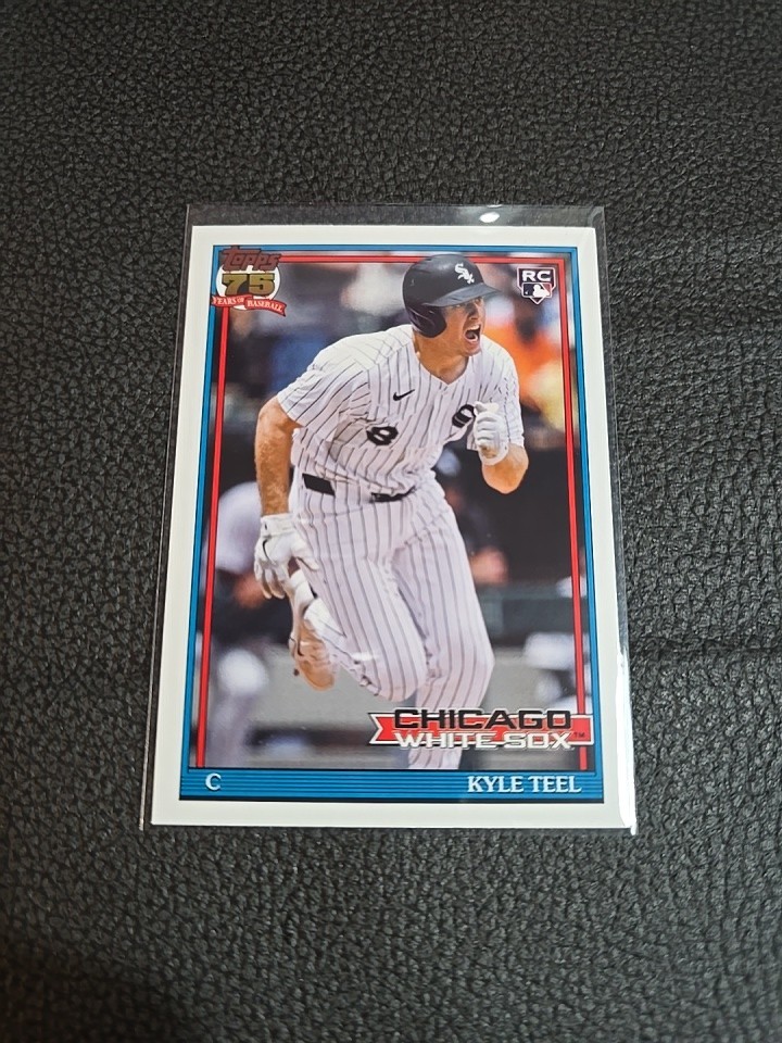 Topps 2026 Series 1 Kyle Teel #T91-91 Rookie Insert Chicago White Sox 1991
