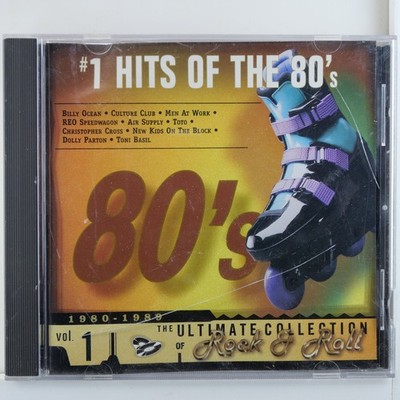 #1 Hits of the 80s Vol 1 CD 1996 Pop Rock Ultimate Collection Sony Music