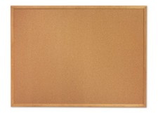 Quartet QRT305 Bulletin Board 36x60 Oak Frame Cork Surface