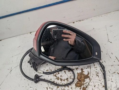 Passenger Side View Mirror Power Painted Finish Fits 17-19 AUDI A4 750721