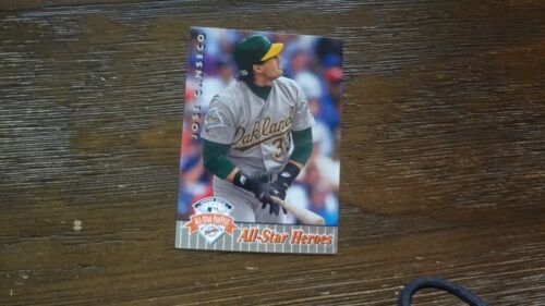1992 UPPER DECK # 17 JOSE CANSECO ALL STAR HEROES BASEBALL CARD