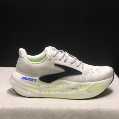 Runners Running Shoe Black/white/white Comfort Supportive Brooks Glycerin Max