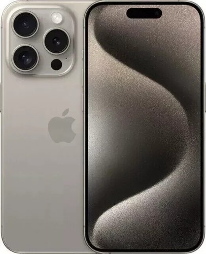 PHYSICAL SIM Apple iPhone 15 Pro MAX 256gb Natural titanium color Unlocked A3105