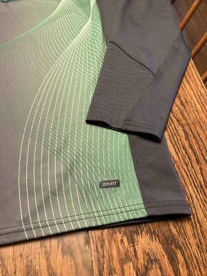 Nike 90 Dri-Fit Celtic FC Carling Long Sleeve Top Jersey Sz