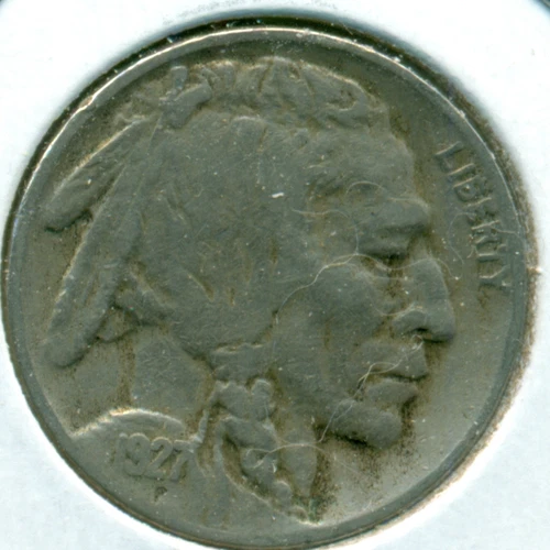 1927-D BUFFALO NICKEL, VERY FINE, GREAT PRICE!