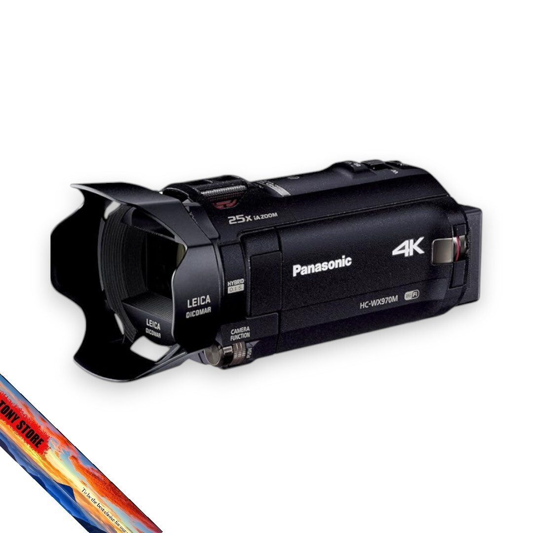 Panasonic　HC-WX970M Panasonic 4K Camcorder HC-WX970M-K 8.29 MP Black Japanese