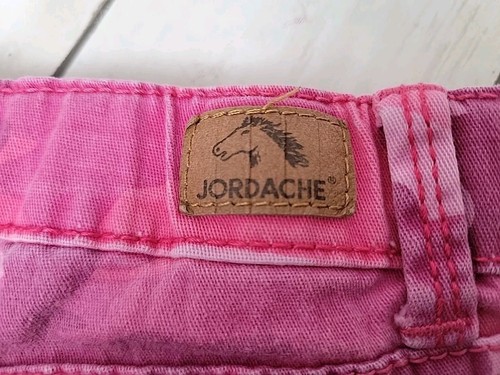 Jordache Girls Super Skinny Adjustable Pink Camouflage Jeans Size 6 - Picture 5 of 6