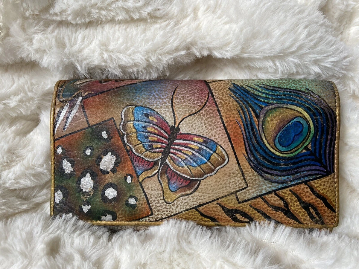 hand painted wallet