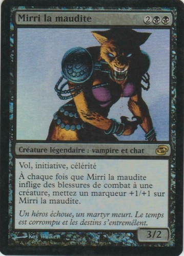 Magic: The Gathering – Mirri The Cursed (Mirri La Maledetta) – Carta Rara Set Planar Chaos - 2