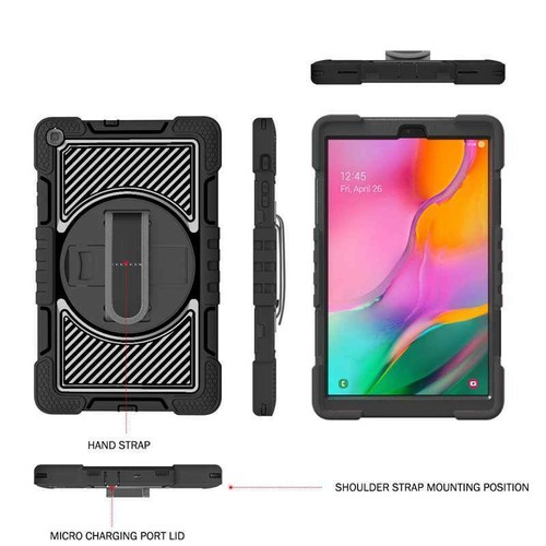Robuste Stand Hard Case Hülle für Samsung Tab A7 A8 A9 S6 S7 S8 S9 FE Plus S10 - Bild 21 von 73