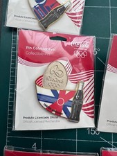 Rio 2016 Olympics Coca Cola Pin Badge Country Flag United Kingdom