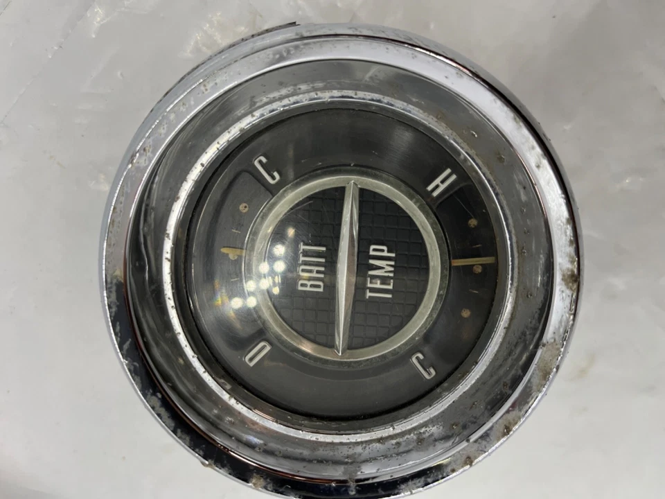 Chevrolet 1958 1959 1960 voltios y medidor de temperatura Foto 2 de 4