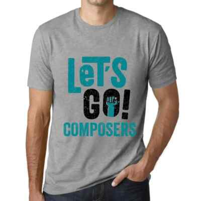 Herren Grafik T-Shirt Auf geht's Komponisten   Let's Go Composers